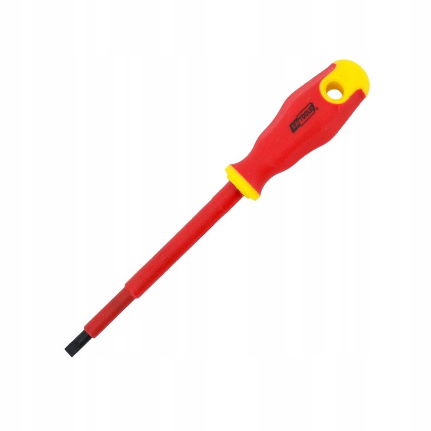AW-Tools VDE Platte Schroevendraaier 5,5x125mm - Veilig tot 1000V