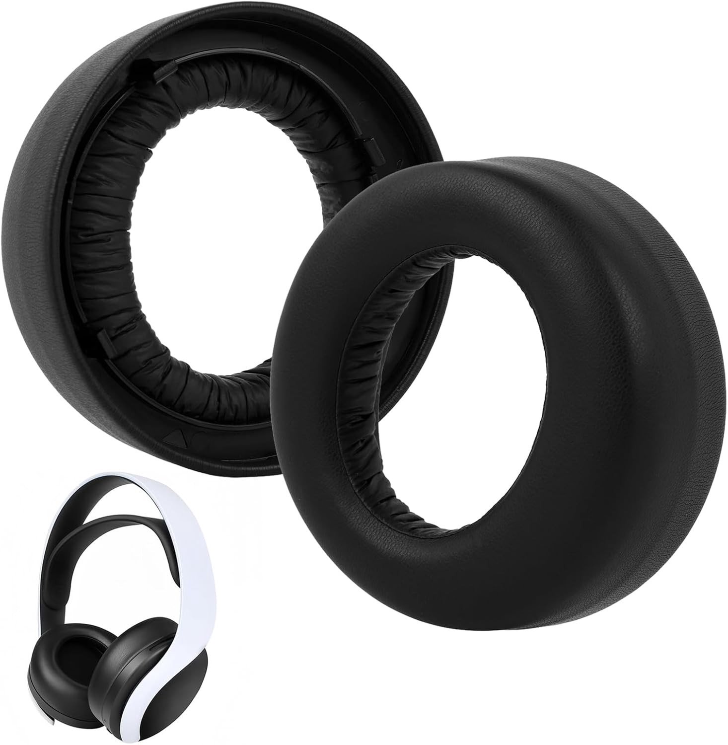 Vervangende Oorkussens voor 3D Over-Ear Hoofdtelefoon, Comfortabel, Geluidsisolatie, Duurzaam