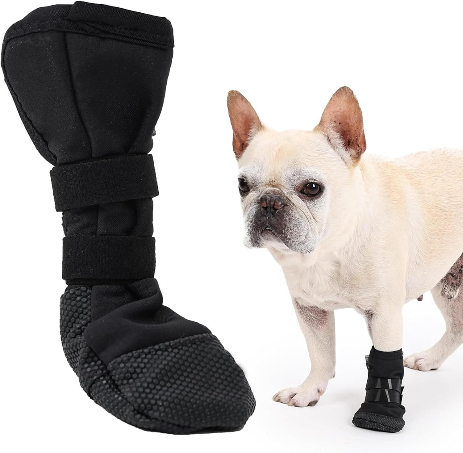 Beschermende Hondenschoenen van Silicone, Ideaal voor Kleine en Middelgrote Puppies, Bescherming bij Chirurgische Letsels en Verwondingen