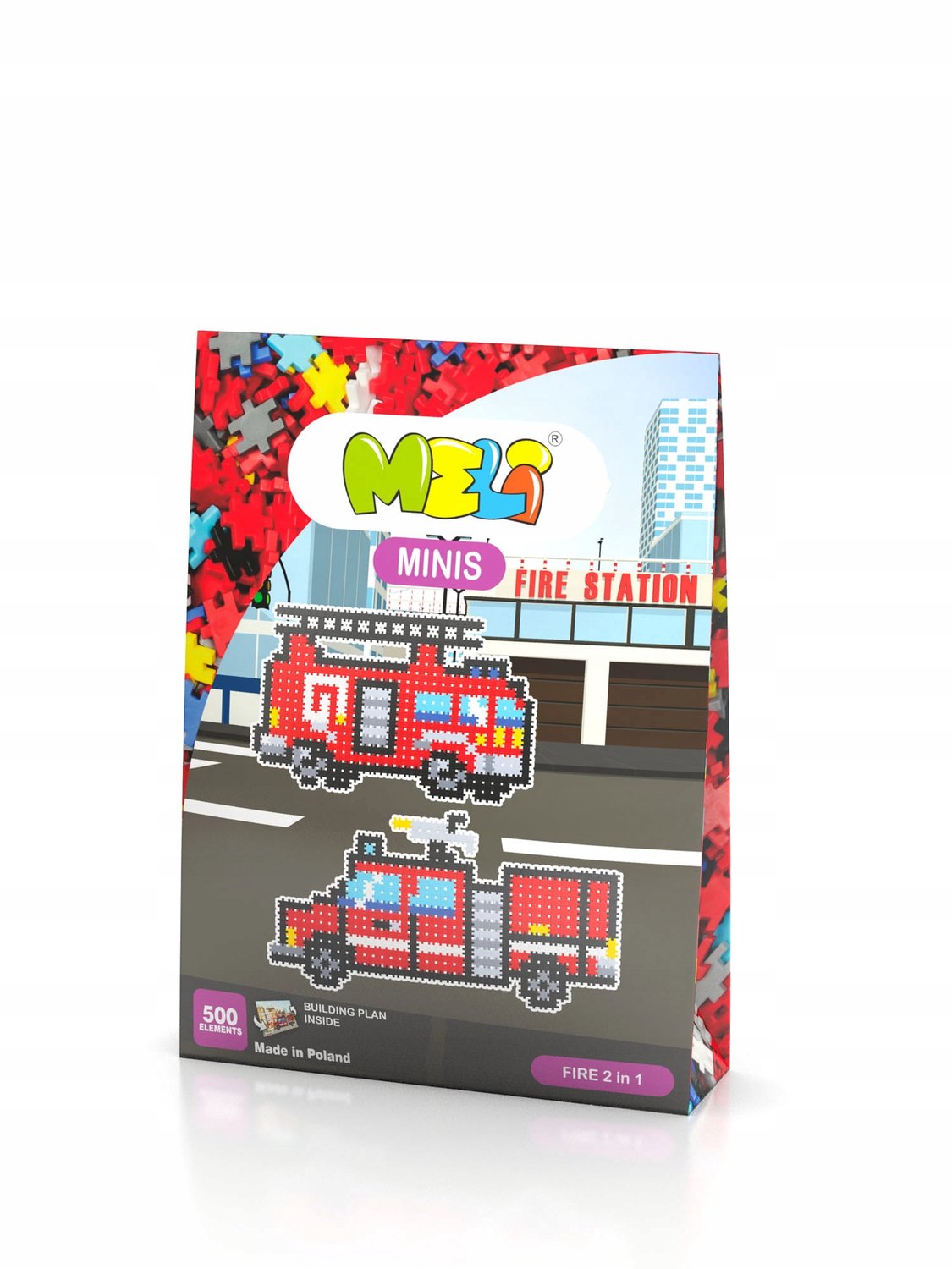 Meli Minis Wafels Puzzel 2-in-1 - Vogels 500 Stuks