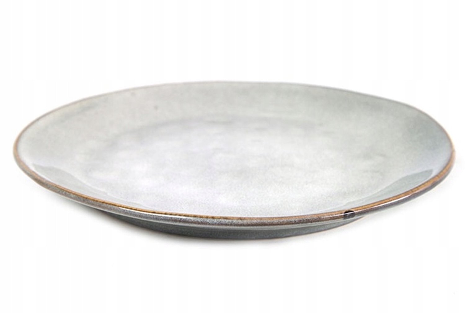 Ovaal Keramiek Bord Blauw 26-28 cm - Stijlvol Vintage Design