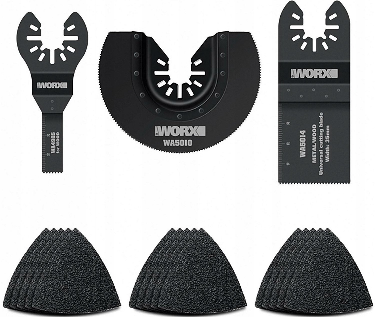 Worx WA5099 Multitool Accessoireset - 18 Delig