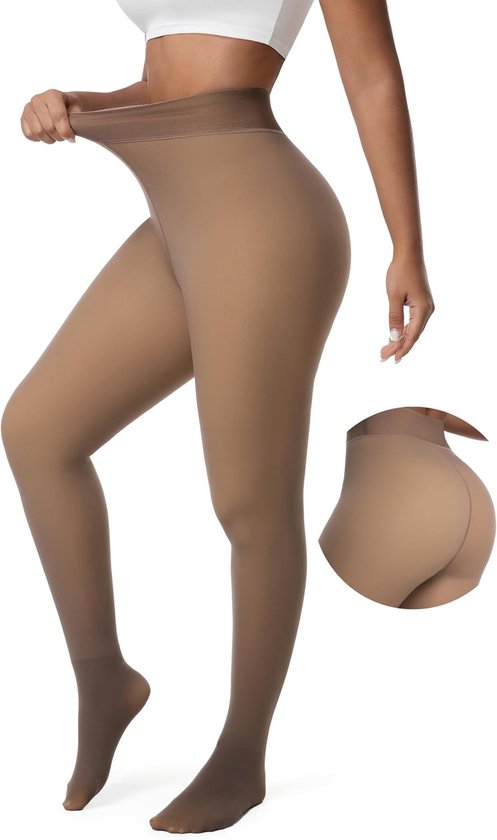 Dames Thermische Legging voor de Winter | Warm, Hoog Elastisch en Hoog Taille | Lange Maten en Comfortabele Pasvorm