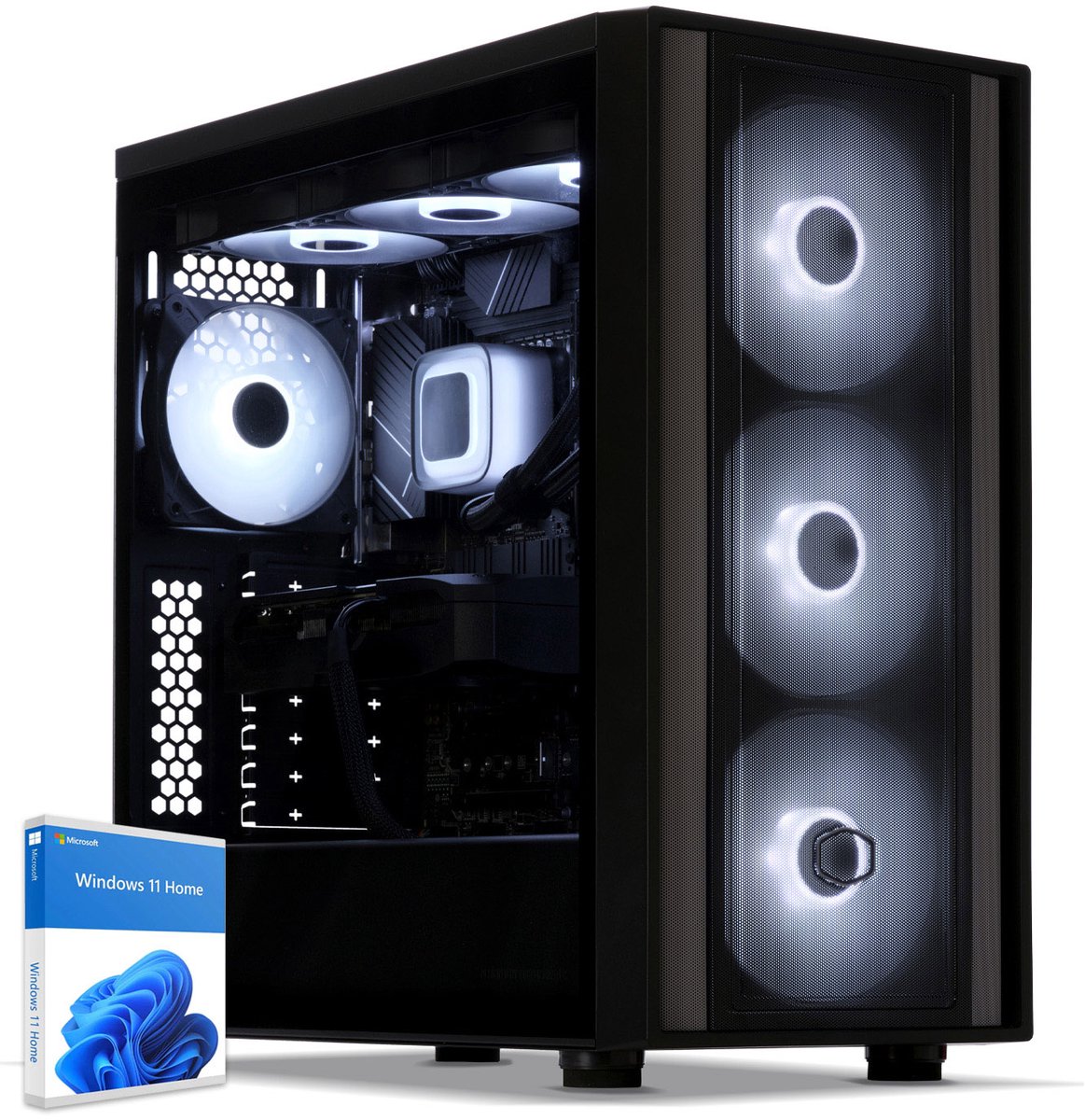 Sedatech Pro Gaming PC Waterkoeling Premium ATX • AMD Ryzen 7 7800X3D 8x 4.2GHz • Geforce RTX5090 • 64Gb DDR5 • 2Tb SSD M.2 • WiFi • Bluetooth, USB C 4.0 • Windows 11 • Desktop computer