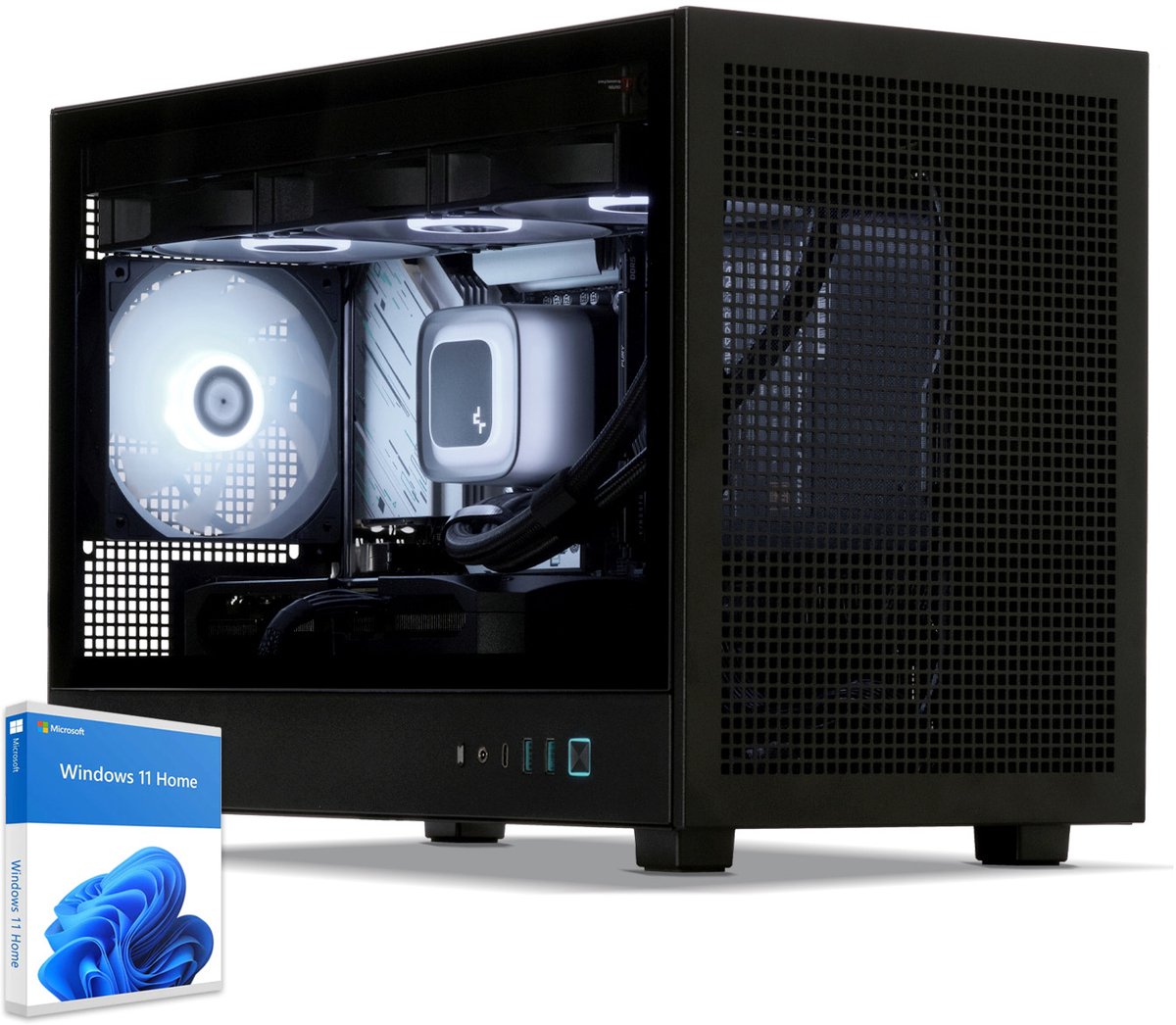 Sedatech Advanced Gaming PC Waterkoeling Extreme • AMD Ryzen 5 7500F 6x 3.7GHz • Geforce RTX5060 • 32Gb DDR5 • 2Tb SSD M.2 • WiFi • Bluetooth, USB C • Windows 11 • Desktop computer