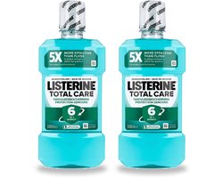 Listerine 2 x – Mondwater – Total Care – Tandvleesbescherming – 500 ml - - 2 - 2 stuks