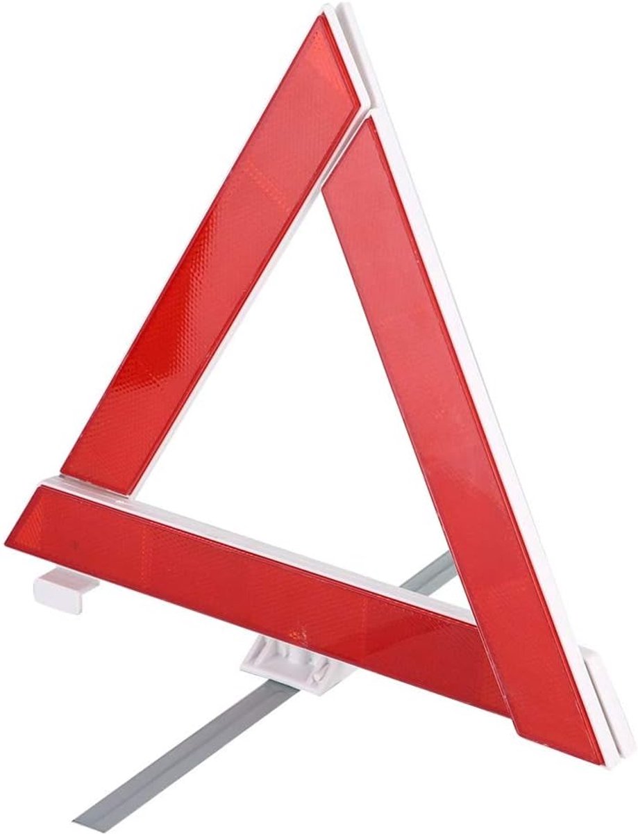 Waarschuwing Road Safety Triangle Kit, Opvouwbare Auto Reflecterende Driehoek Teken Emergency Breakdown Waarschuwingsbord Auto Stopbord
