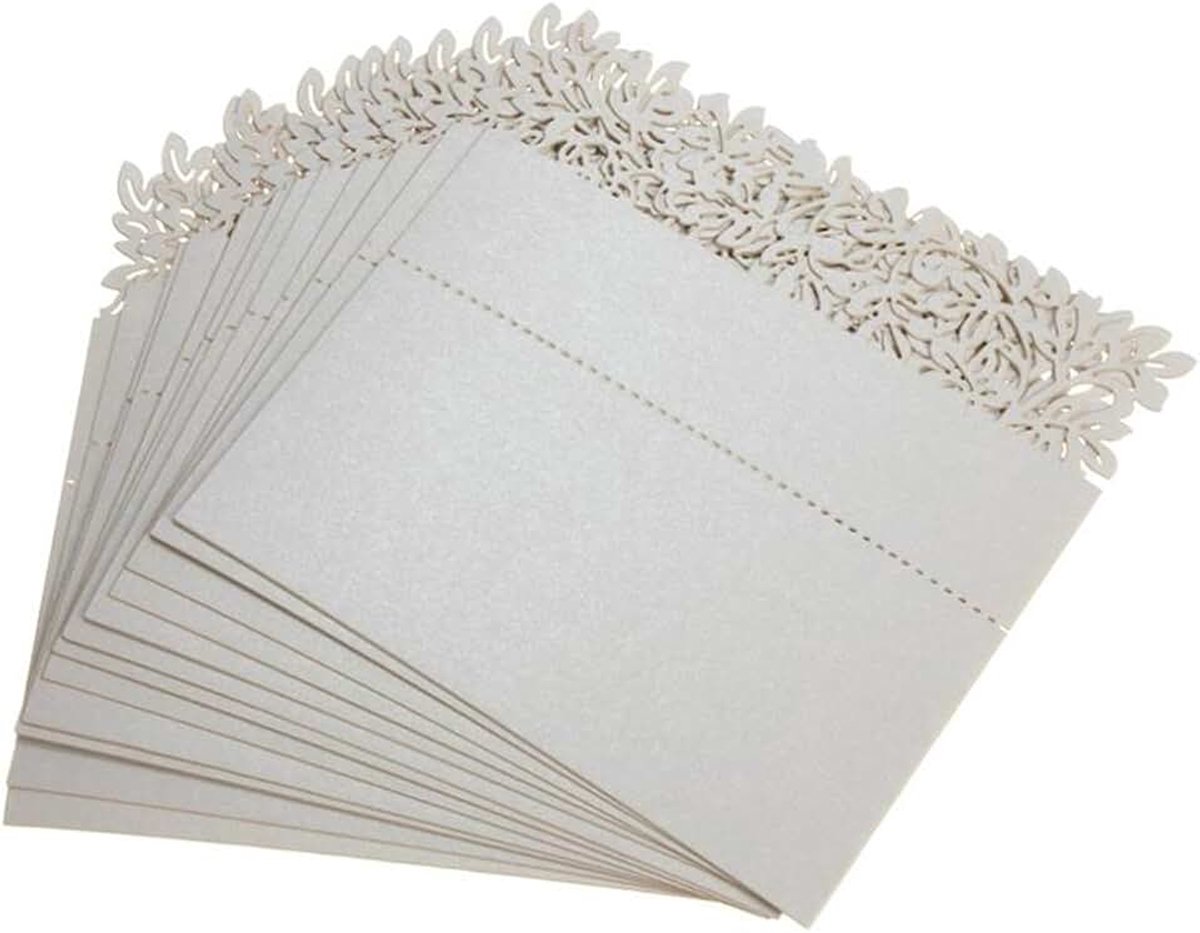 Naam Kaart Plaats Kaart Stoel Kaart Bruiloft Tafel Naam Kaarten Witte Plaats Naam Kaarten Holle Naam Kaarten Bruiloft Party Tafel Decoratie