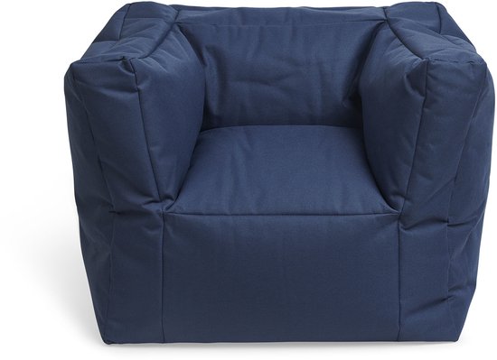 Jollein - Kinderfauteuil (Jeans Blue) - Kinder Zitzak - 1 t/m 4 jaar - 46x110cm van Jollein — afbeelding 2