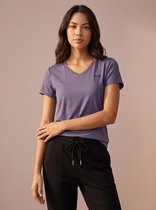 Sjeng Sports INES - Maat: XL Blue Grape - Tennis Shirt Vrouwen - Sportshirt - 90% polyester, 10% elastaan