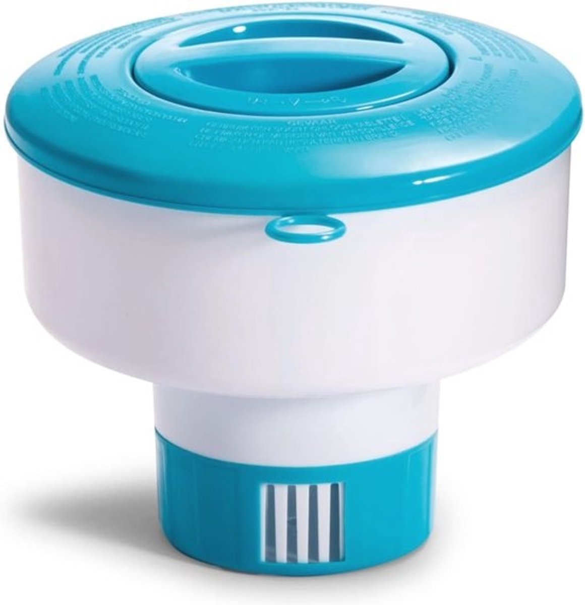 Grote drijvende chemische dispenser voor zwembad en spa - Bromine en chloor - voor 3 chloortabletten