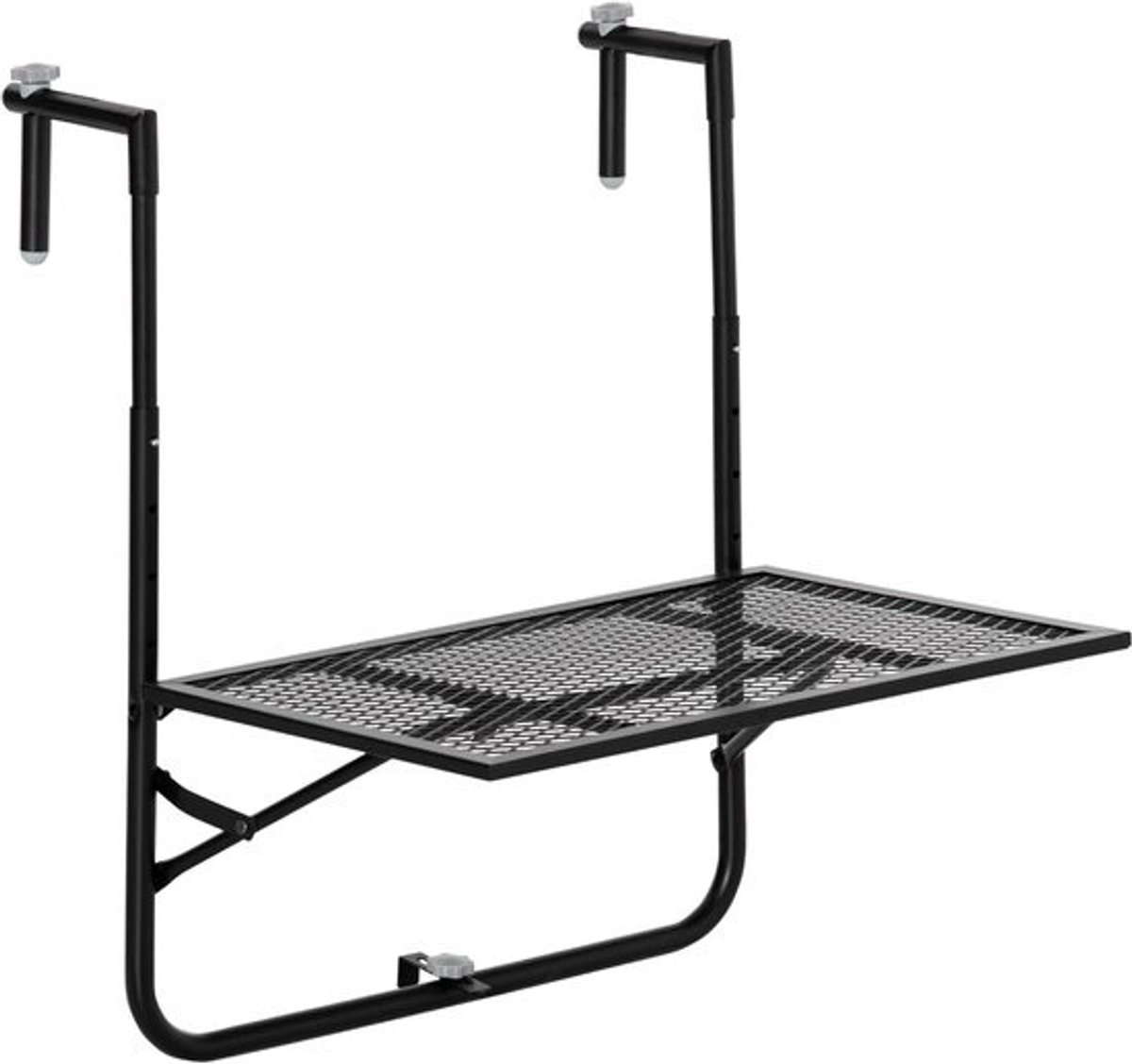 Balkontafel hangend - Balkontafel Inklapbaar – Hangtafel balkon – Hangend Balkonbar - Balkontafels Opklapbaar Hangtafel – Ophangbaar Voor aan het Balkon – Vouwtafel Wandtafel Inklapbare Tafel – Bijzettafel – Buiten Tafeltje Klaptafel