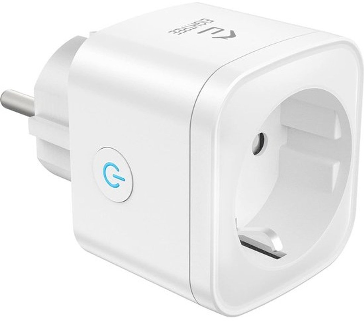 3680W Smart plug met Stroomverbruikmeter - Spraakbesturing en Timer - Compatibel met Alexa en Google Assistant - Smart Home - 2.4 GHz WiFi