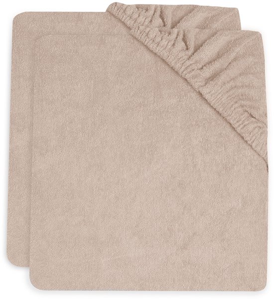 Jollein - Aankleedkussenhoes Badstof 50x70cm - Zachte Hoes Baby Aankleedkussen - Wild Rose - 2 Stuks — afbeelding 2