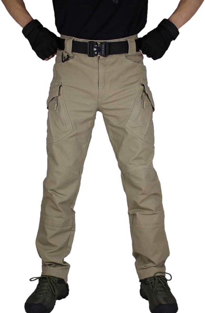 Gevechtslegerbroek voor heren, Outdoor-werk Cargo Casual-broek Katoenen werkkleding-broek