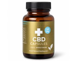 CBD Capsules 60 Stuks - 100% Full Spectrum Hennepextract - Onafhankelijk Getest - CBD Supplementen - 10mg CBD per Capsule