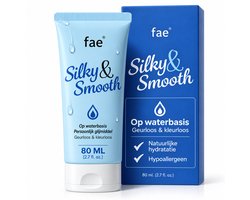 Fae Glijmiddel Waterbasis - Lubricant 80ml - Veilig voor Condooms & Sex Speeltjes - Lube - zonder Geur en Smaak