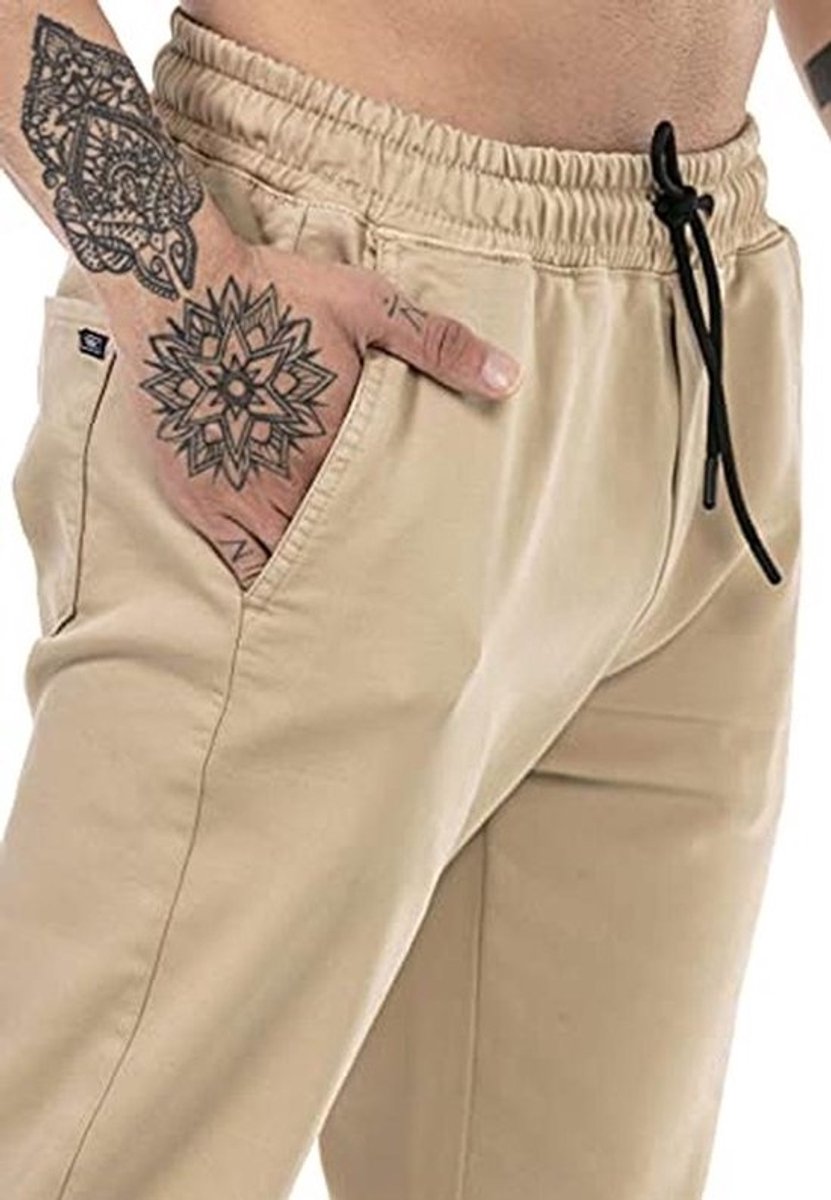 Heren Jogger Broek - Vrijetijdsbroek en Chino Stijl