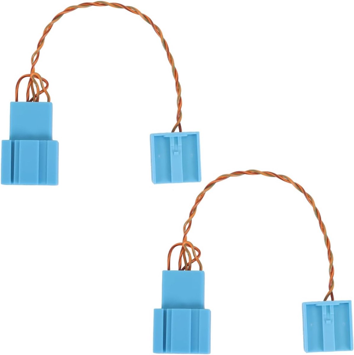 2 stuks kabelboom voor audioconnector onder de stoel, kabelboom voor luidsprekeradapter voor BMW 2X