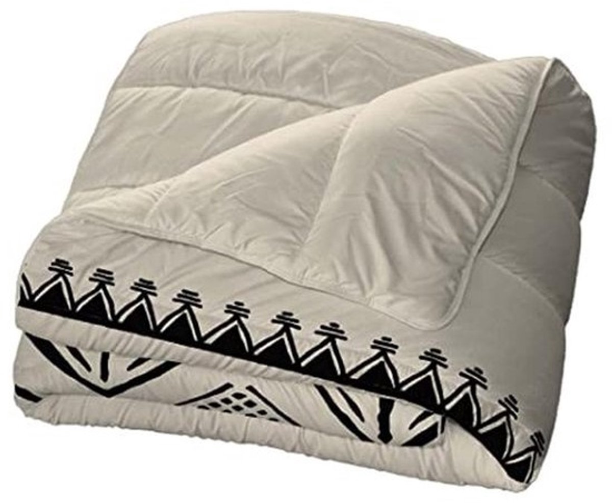 Warm Dekbed voor Tweepersoonsbed, Microvezel, 220 x 240 cm - Effen en Bedrukt