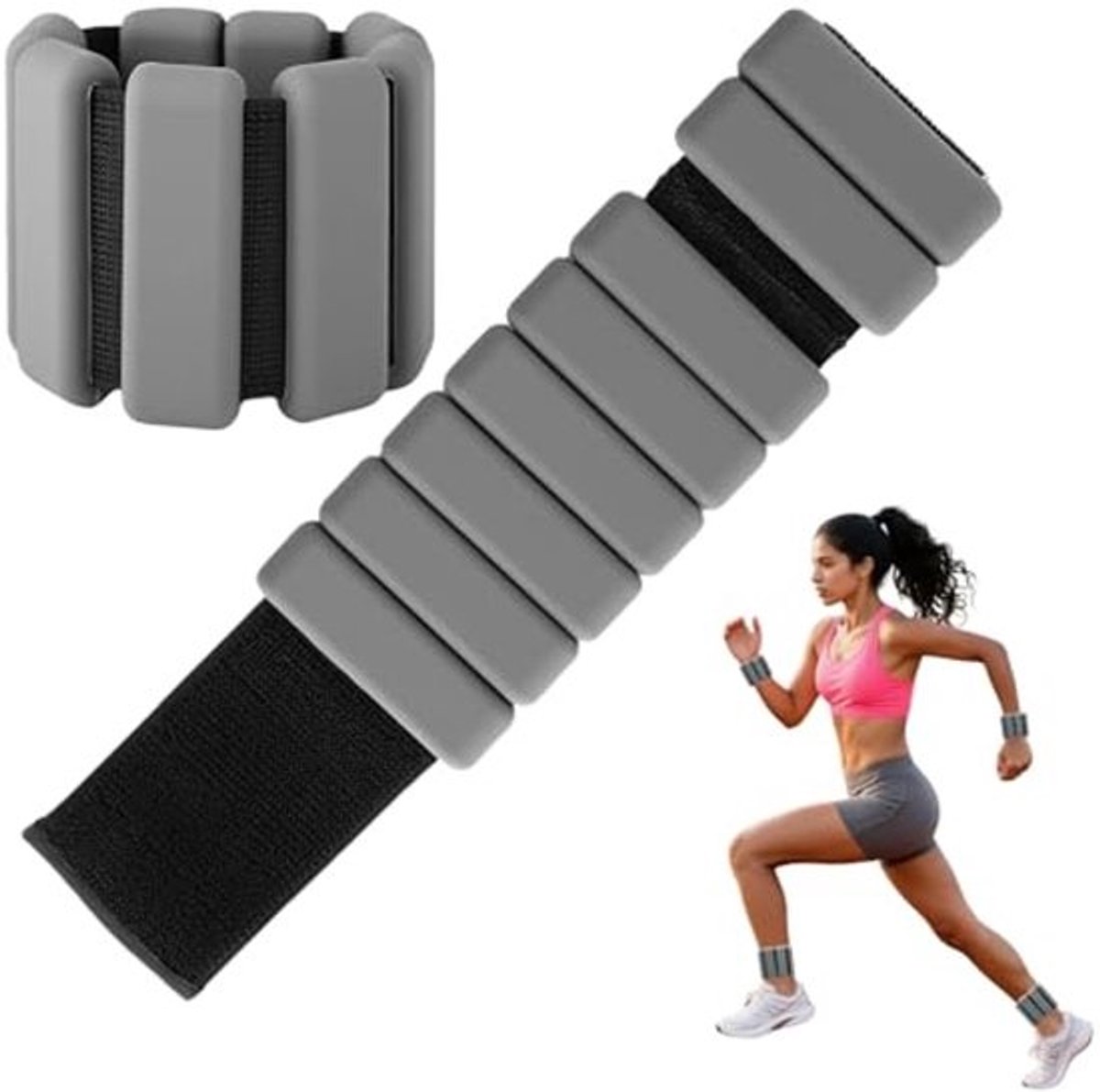Verstelbare Polsgewichten van 0,45 kg - Ideaal voor Yoga, Dans, Pilates en Training