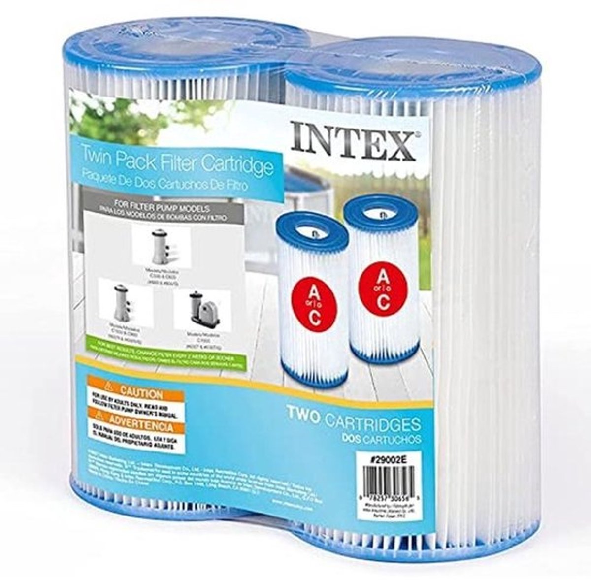 Type A Filterpatroon voor Zwembaden - 2-Pack