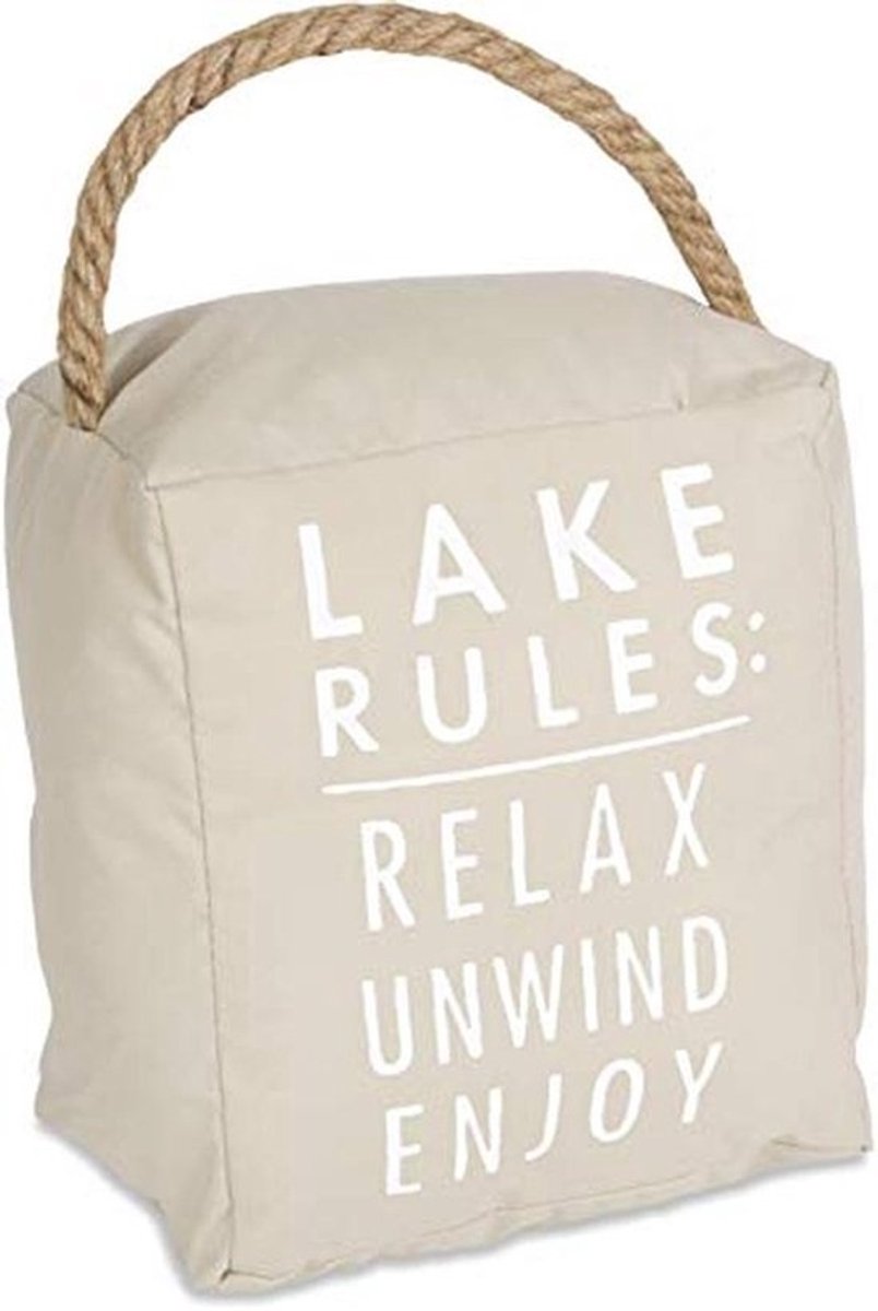 Deurstopper Beige voor Ontspanning en Gemak - Open deur Winkel Decor