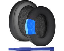 Oorkussens compatibel met Sony hoofdtelefoon WH-CH710N/WH-CH720N/WH-CH700N /WH-XB900N/WH-RF400&MDR-ZX780/MDR-ZX770/MDR-10R hoofdtelefoon (gel/zwart)