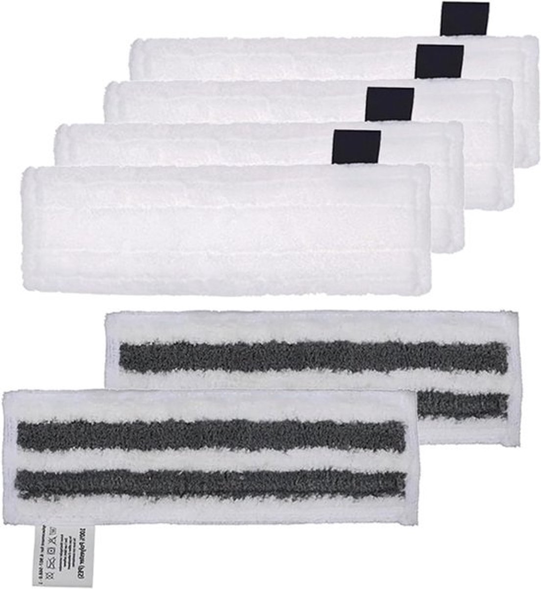 Microvezeldoek Set voor Stoomreiniger - Geschikt voor Karcher SC2 SC3 SC4 SC5 - Stoomdoek en Vloerdoek voor Efficiënte Reiniging