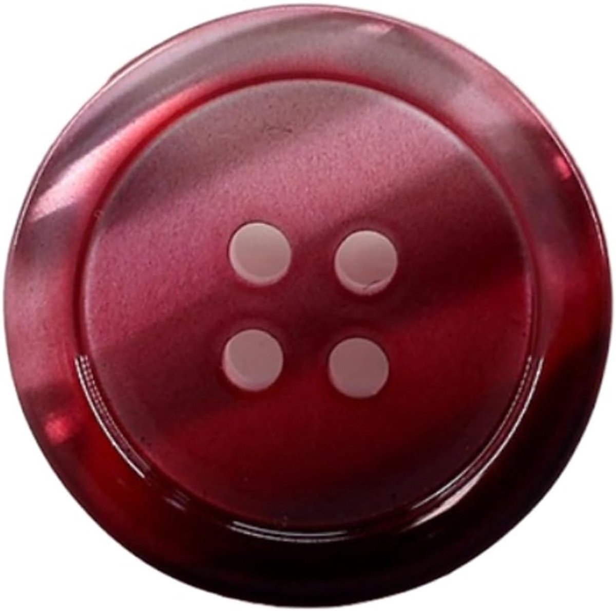 Knopen om aan te naaien, decoratieve knopen, ronde knopen, 4 gaten, vervangingsknopen, naaiknopen voor doe-het-zelf naaien, truien, mantels, vesten, pak, overhemd, geschenkdoosdecoratie, rood