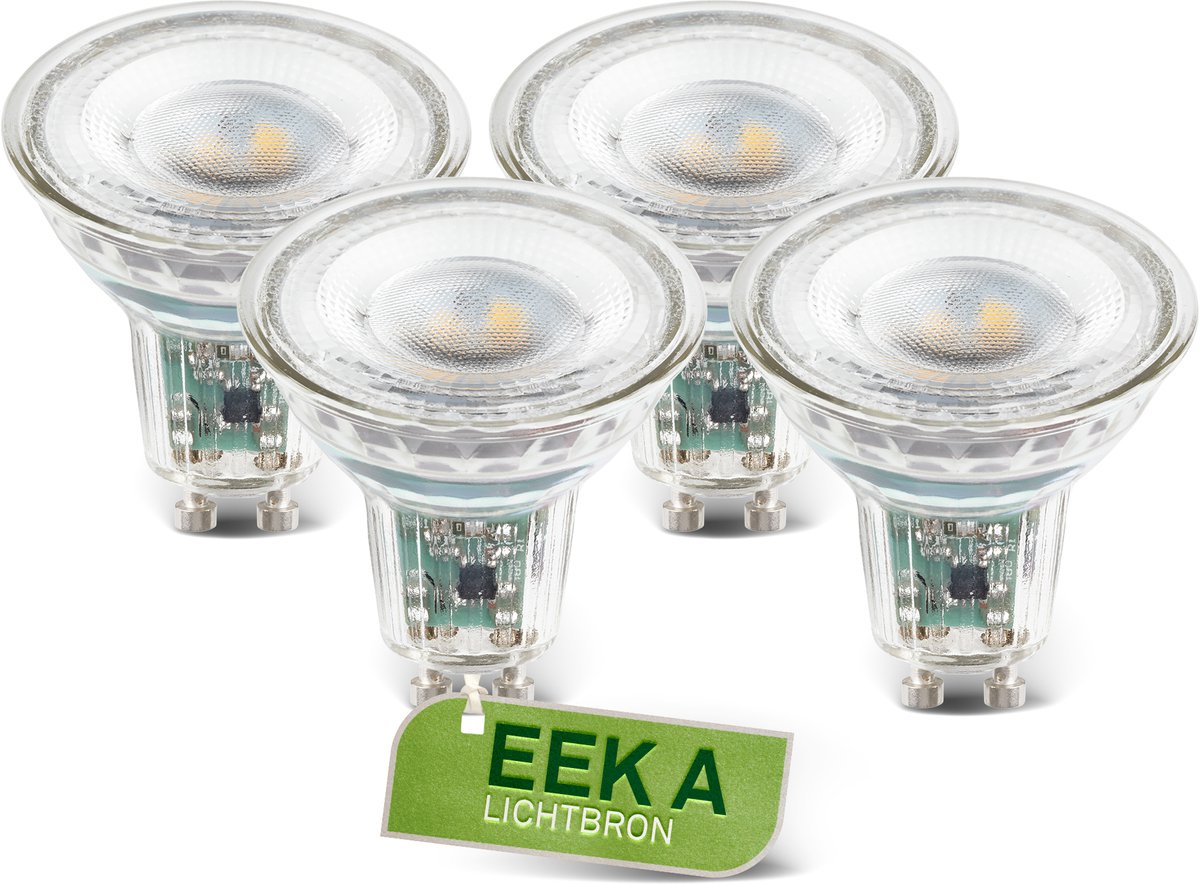 BRILONER - Ultra Efficient LED Lamp - 4 stuk - EEK A - GU10 - Ø5cm