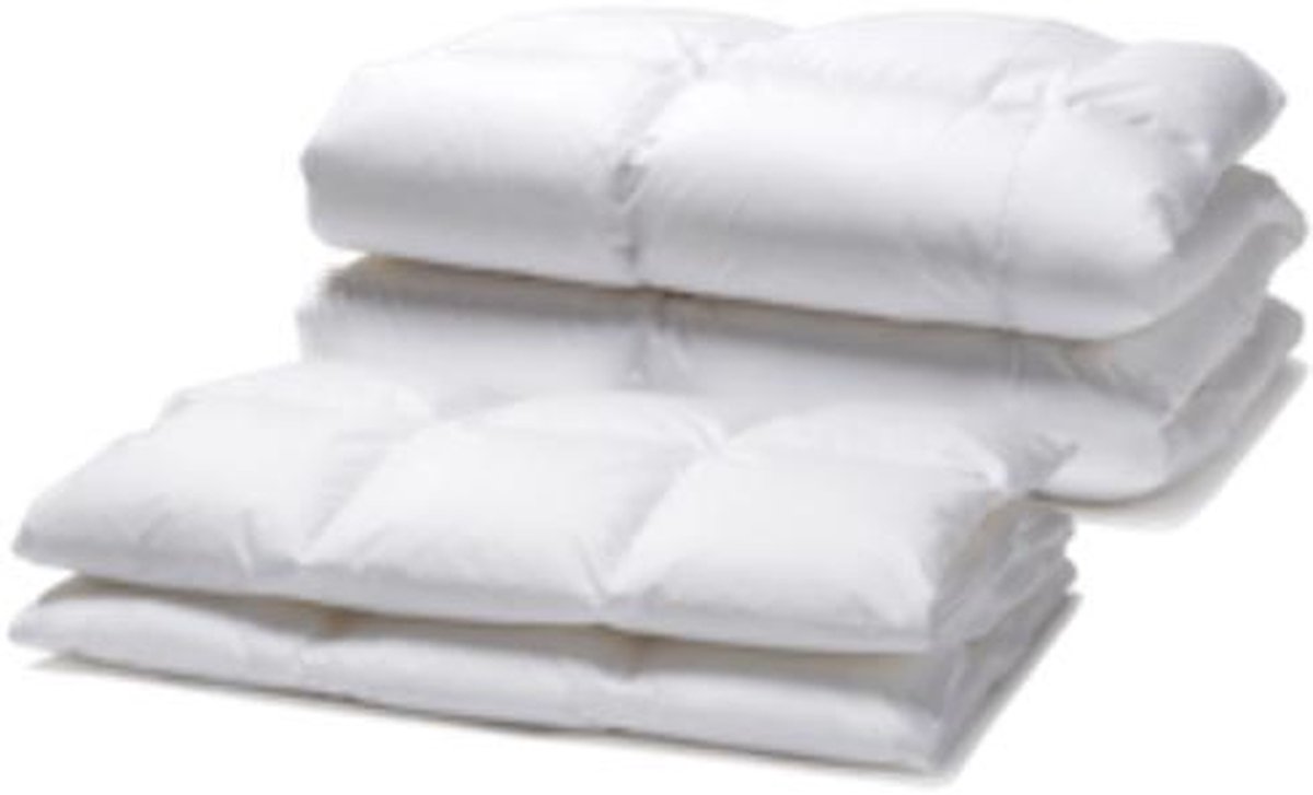 White Cloudz Donzen dekbed Aspen - 100% Poolse ganzendons - 155 x 220 - 4-seizoenen wit