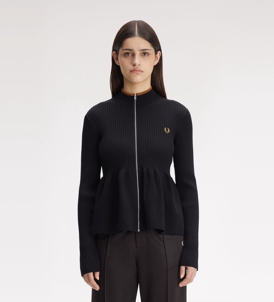 Fred Perry AED-vest Zwart