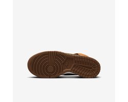Nike Dunk High - Maat 35.5 - Zwart/Yellow Strike/Summit White/Safety Orange / Zwart Geel - Dunk - Lifestyle - Kinder Sneakers voor Jongens en Meisjes