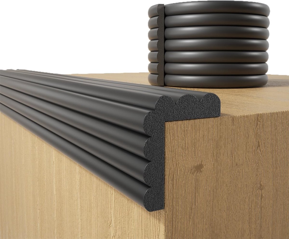 5 m x 8 cm randbescherming babyschuim, randbescherming
