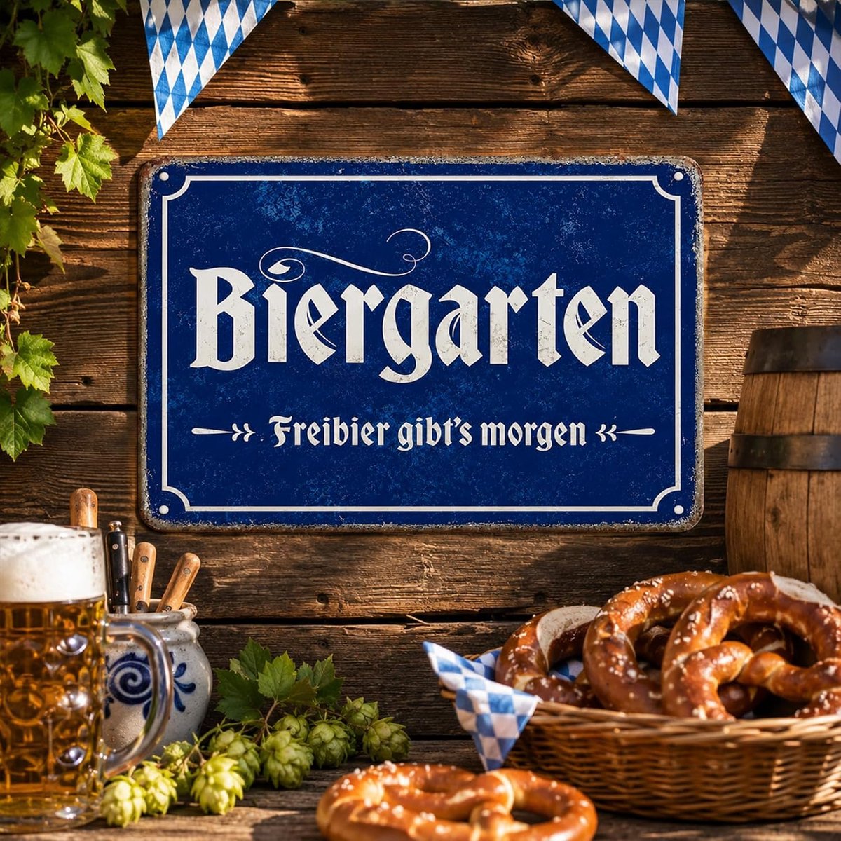 Geschenk metalen borden retro 20x30 cm metalen bord decoratie