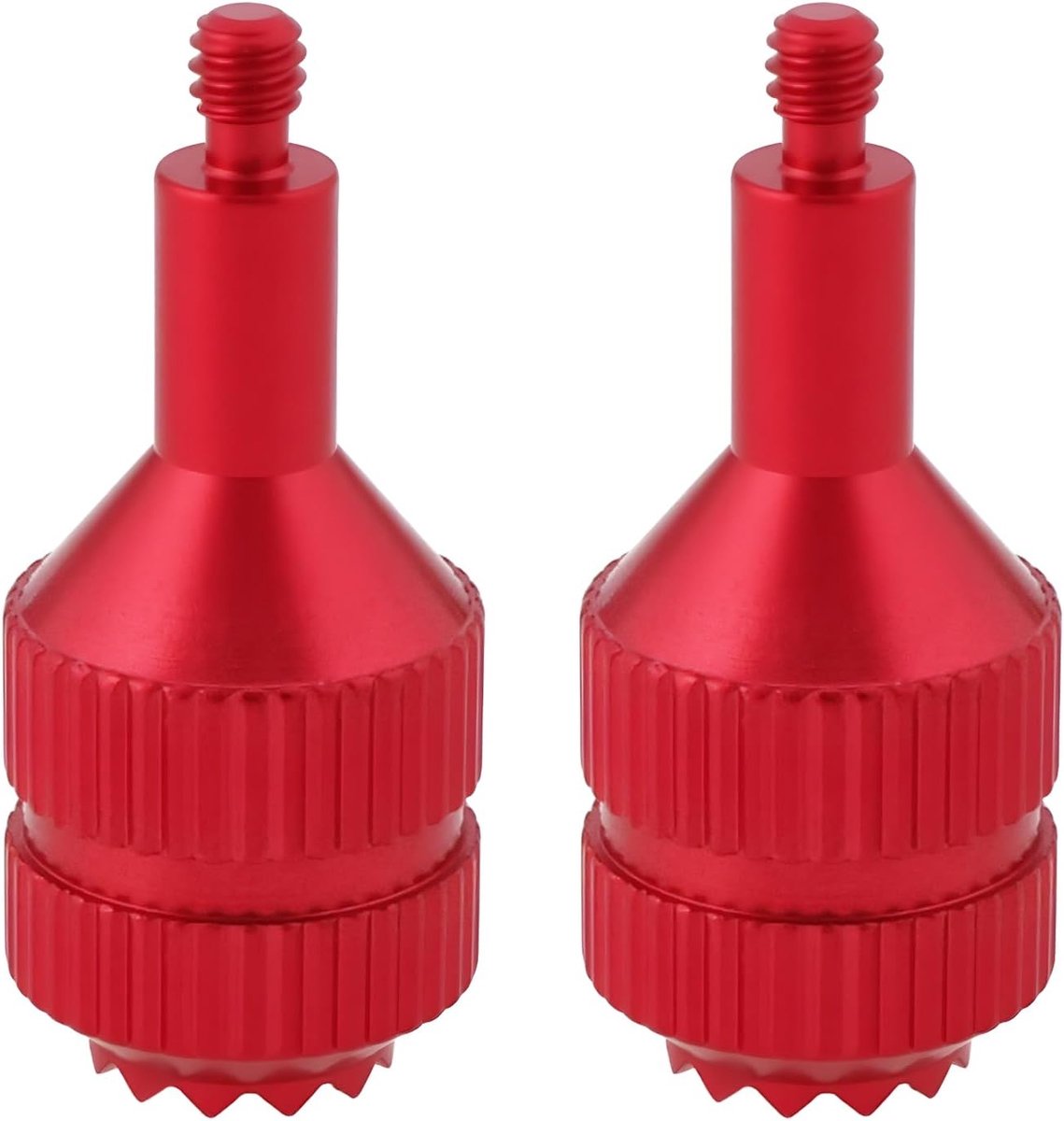 2 Stks Rode Opbergbare Thumb Rocker Joysticks Compatibel met DJI FPV Afstandsbediening