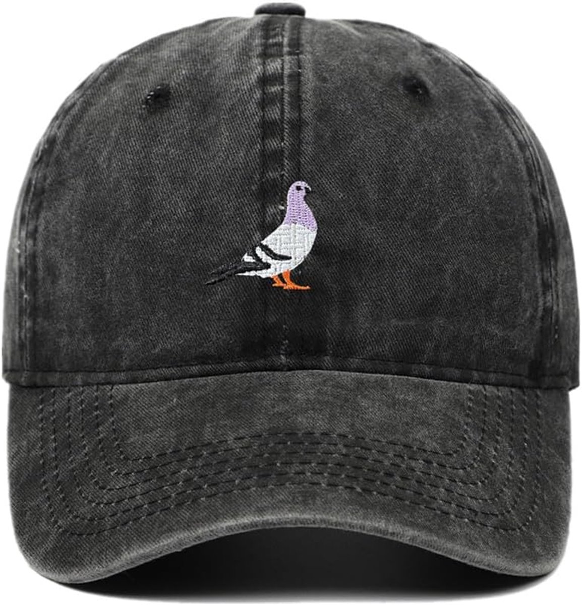 Honkbalpet, snapback, baseballpet, uniseks, voor dames en heren, vintage borduurwerk, uv-bescherming, docker-pet, zonnehoed