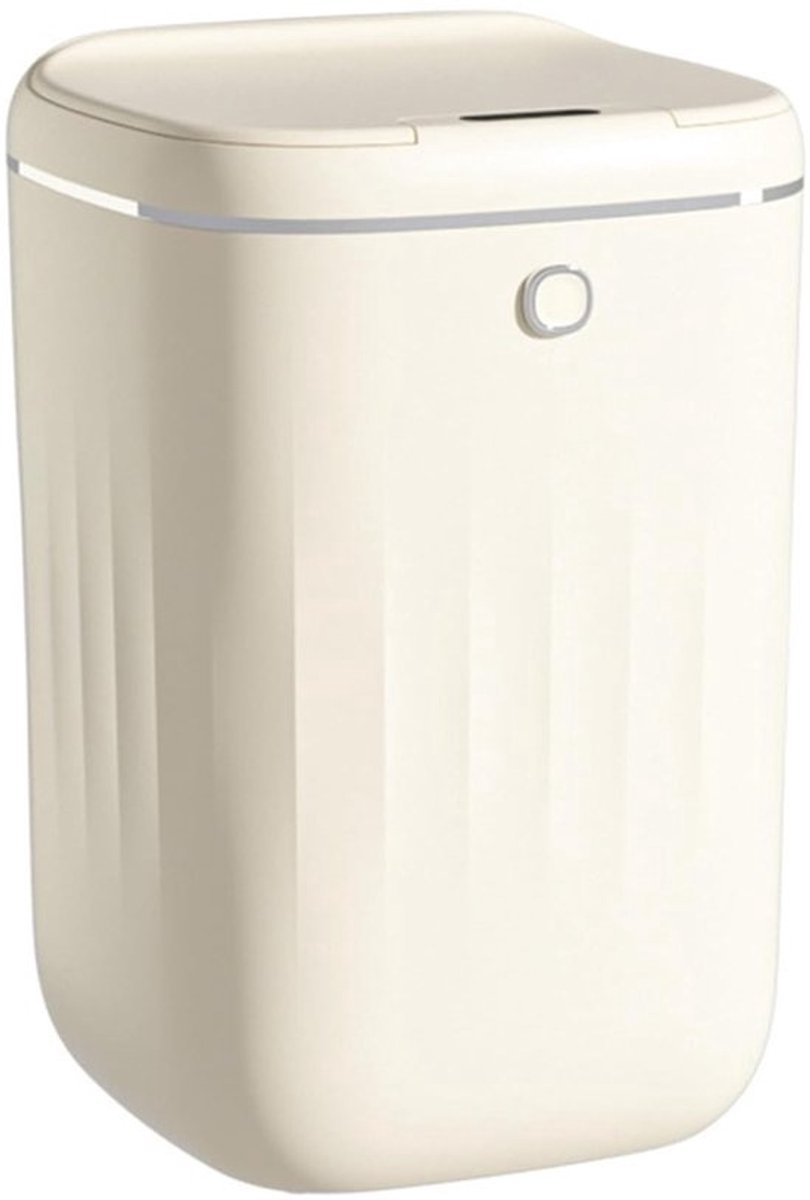 Automatische prullenbak met sensor, 20L capaciteit - Voor keuken, badkamer en kantoor, met deksel en batterij