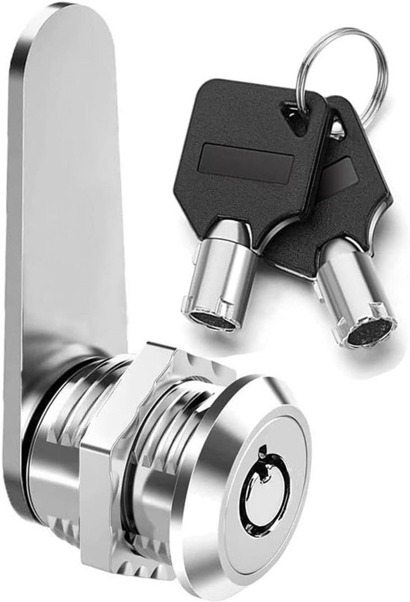 Draad Tubular Cam Lock Met Sleutels – Geschikt Voor Vitrines, Laden, Brievenbussen En Gereedschapskisten