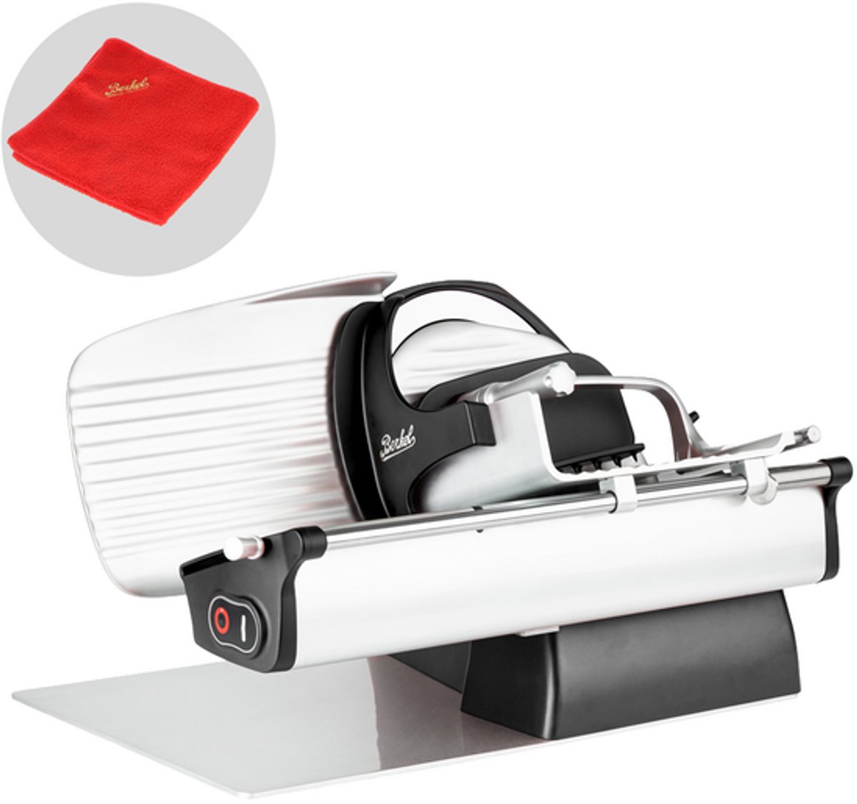 Berkel Home Line Plus 200 mat zwart snijmachine.