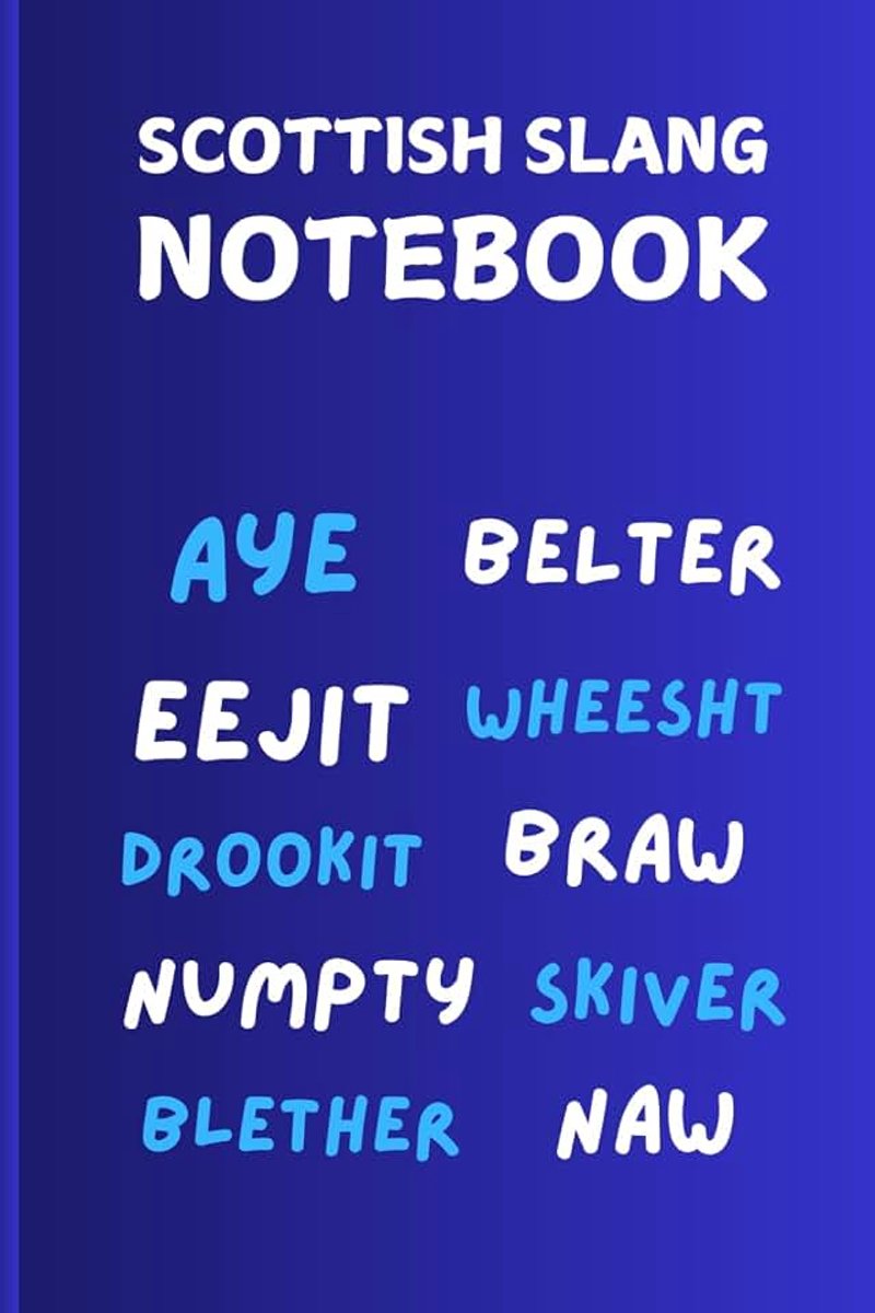Slang Notebook: Cool Gift Idea for Friends and Family
