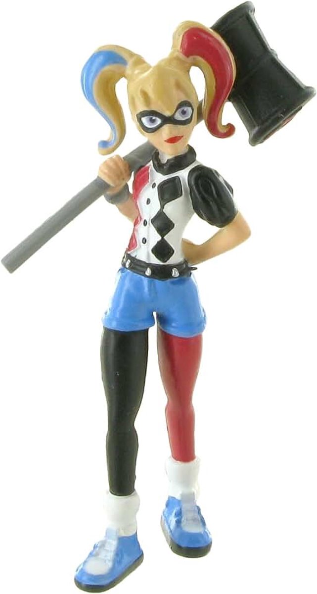 Super Hero Girls figuur Harley Quinn, 9 cm Y99114
