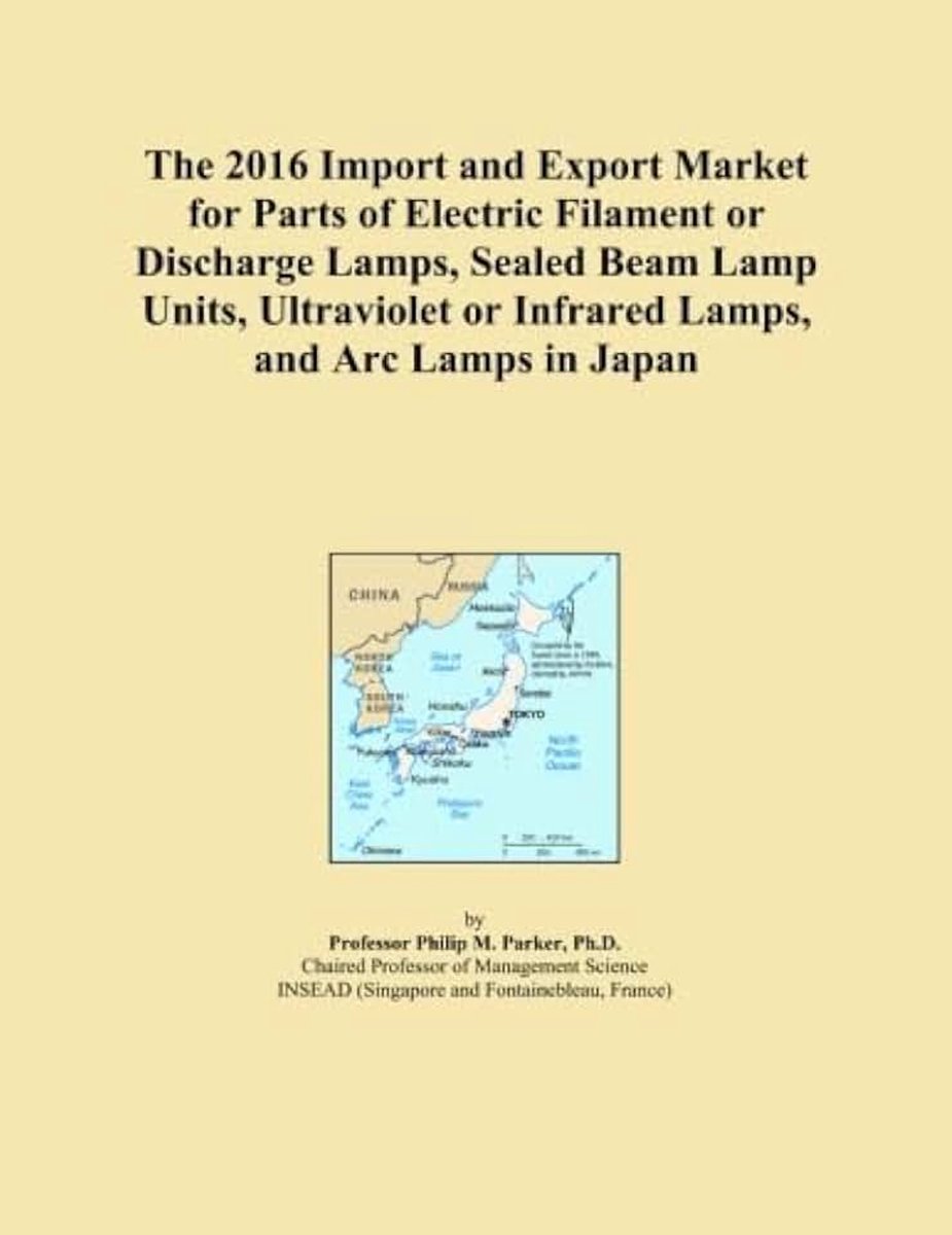 2016 Import and Export Market for Parts of Electric Filament or Discharge Lamps, Sealed Beam Lamp Units, Ultraviolet or Infrared Lamps, and Arc Lamps in Japan