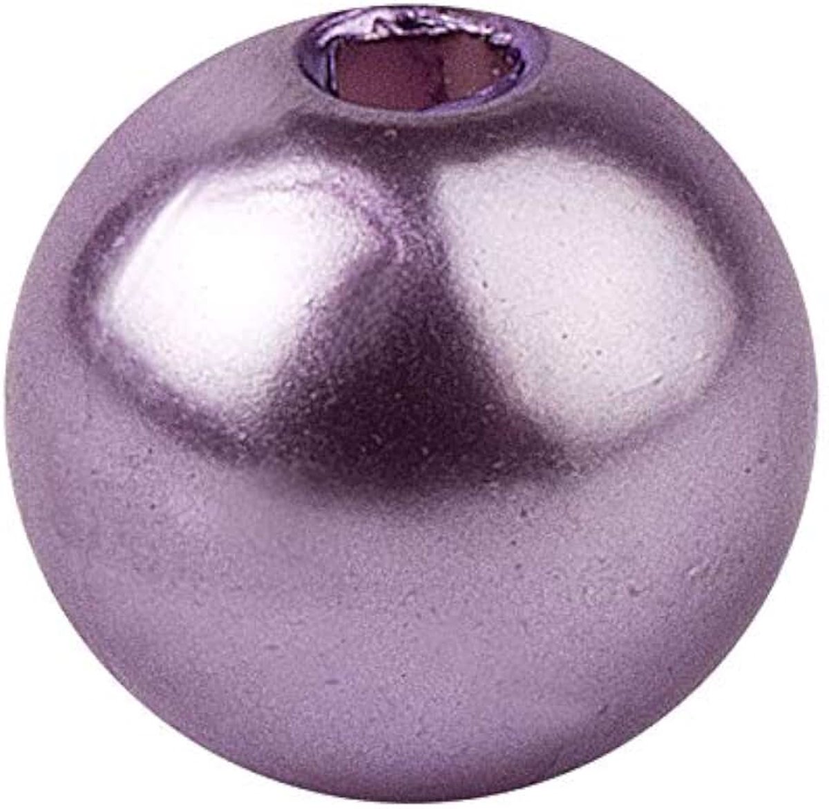 Parelmoer kralen met gat (sering, 8 mm - 100 stuks)