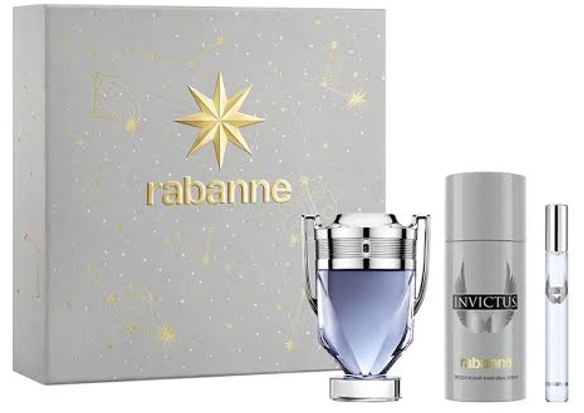 Paco Rabanne Invictus Estuche 3 Piezas