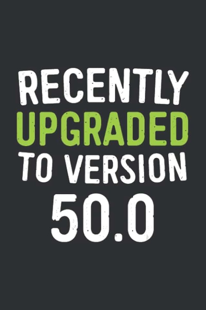Upgraded To Version 50.0 (Gratitude Journal): Gifts For Computer Lovers Uk, Personalized Computer Gifts