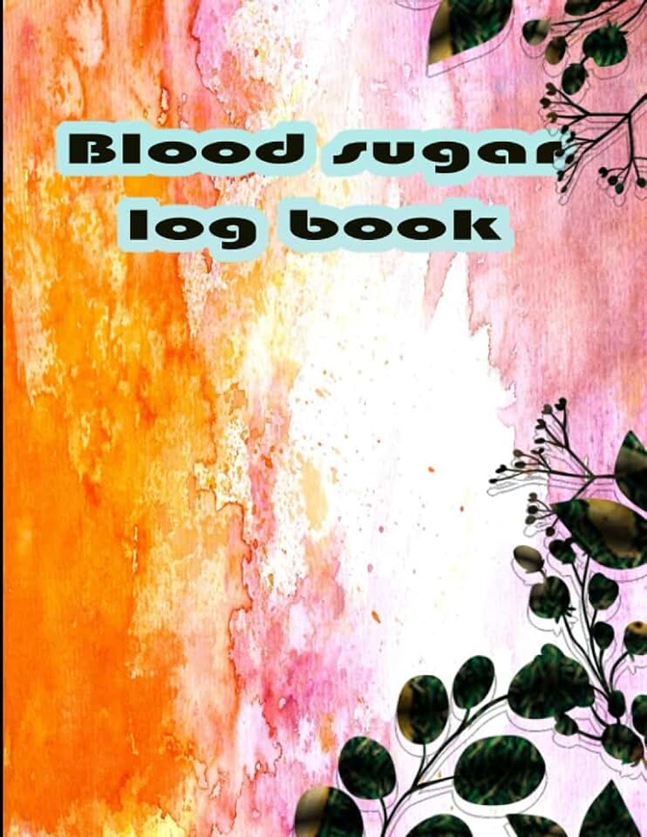 Sugar log book: blood sugar book wish will help you to record your blood sugar level daily.