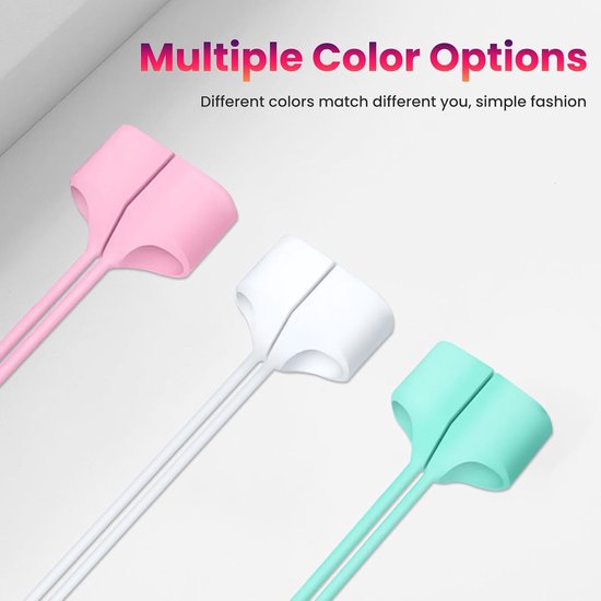 Anti-Lost Bandjes, 3 Stks Zachte Siliconen Sport Oordopjes Lanyard voor AirPods & Andere Hoofdtelefoons — afbeelding 4