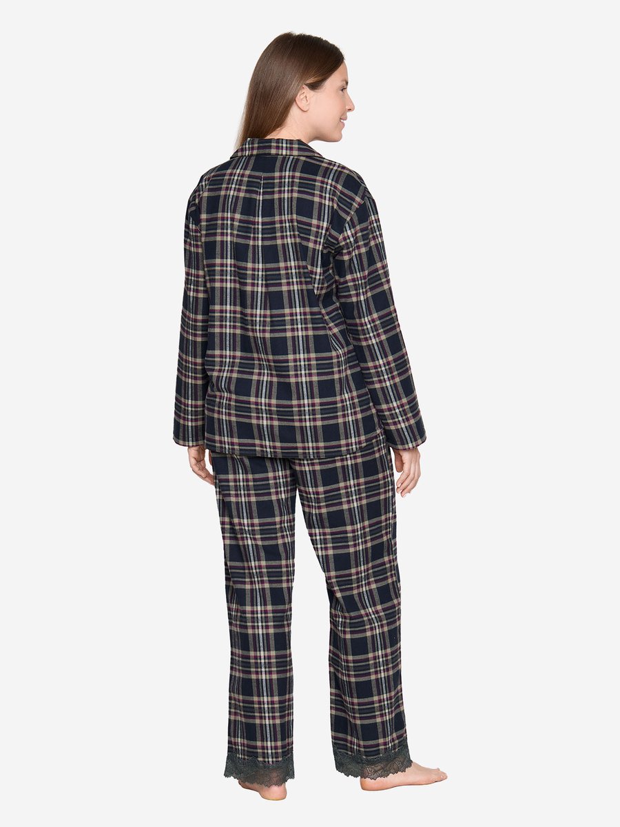 Joop! Nachthemd Loungewear OPEN BROWN